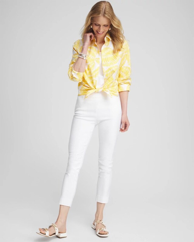 No Iron Stretch Palms Shirt - image 2